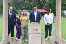 Visit of Foreign Minister of Moldova HE Mr. Tudor Ulianovschi, Visited Gandhi Smriti